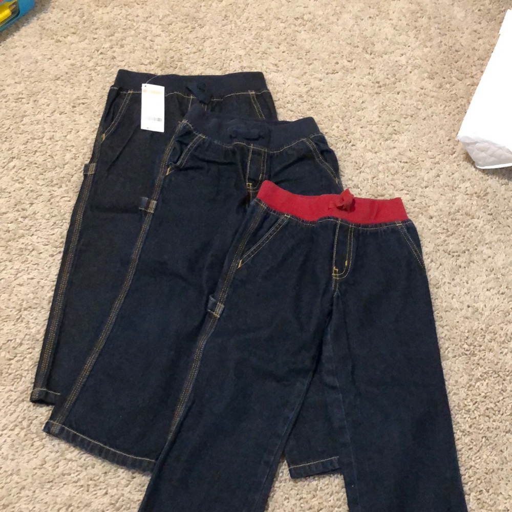 Lot of 3 dark blue jeans